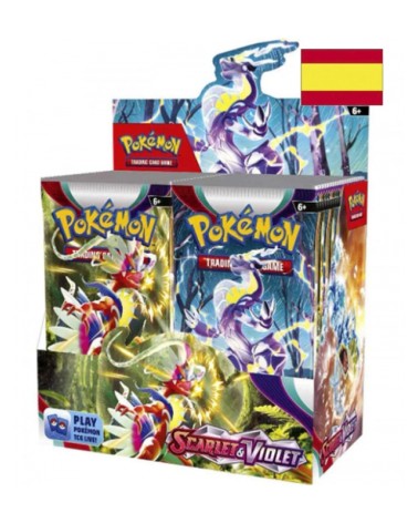 SOBRE POKEMON TCG ESCARLATA Y VIOLETA PARADOX RIFT ESP