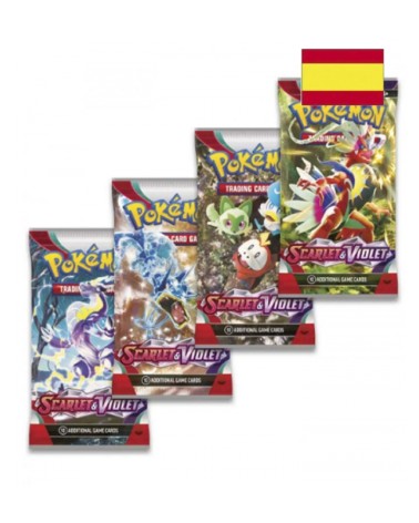 SOBRE POKEMON TCG ESCARLATA Y VIOLETA PARADOX RIFT ESP