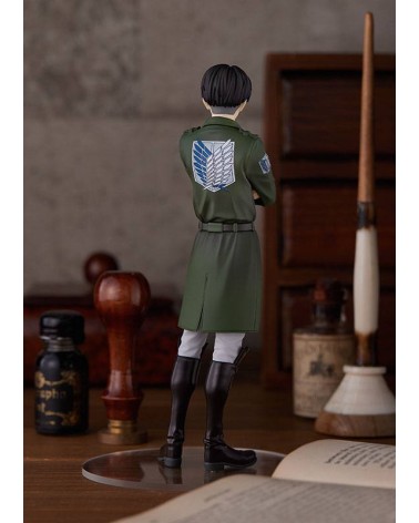 Attack on Titan Estatua PVC Pop Up Parade Levi 17 cm