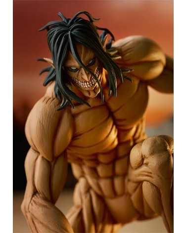 Attack on Titan Estatua PVC Pop Up Parade Eren Yeager: Attack Titan Ver. (re-run) 15 cm