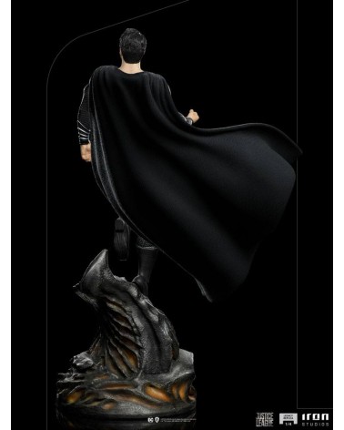 Zack Snyder's Justice League Estatua Art Scale 1/4 Superman Black Suit 69 cm