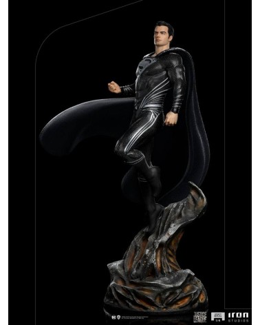 Zack Snyder's Justice League Estatua Art Scale 1/4 Superman Black Suit 69 cm