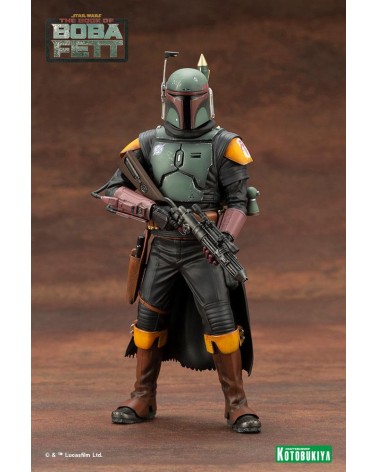 Star Wars: The Book of Boba Fett Estatua PVC ARTFX+ 1/10 Boba Fett 18 cm