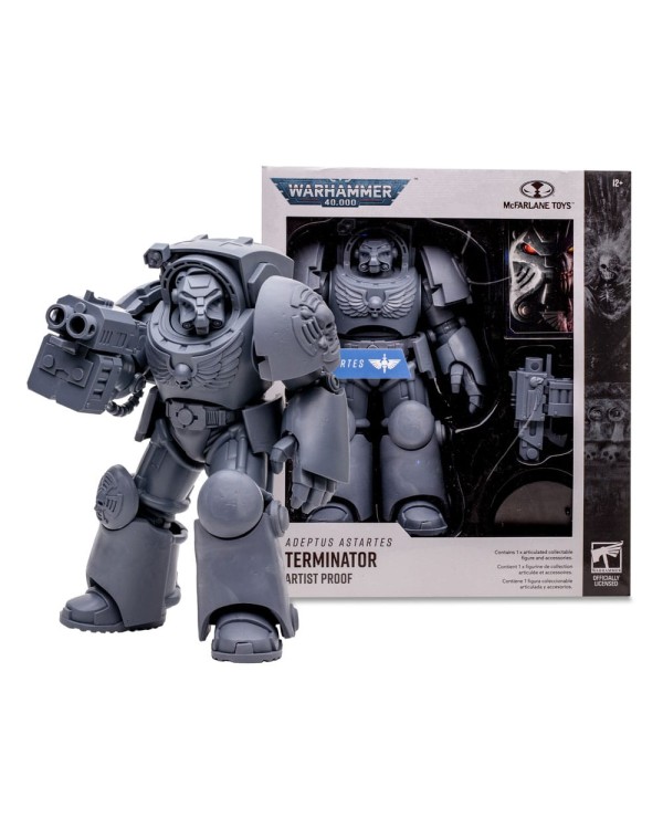 Warhammer 40k Figura Megafigs Terminator (Artist Proof) 30 cm