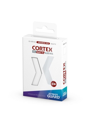 Ultimate Guard Cortex Sleeves Tamaño Japonés Blanco Mate (60)