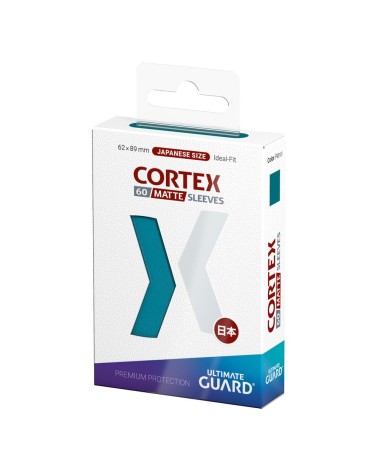 Ultimate Guard Cortex Sleeves Japanese Size Matte Petrol (60)