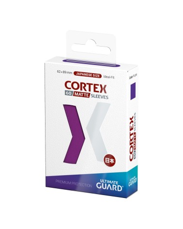 Ultimate Guard Cortex Sleeves Japanese Size Matte Violeta (60)