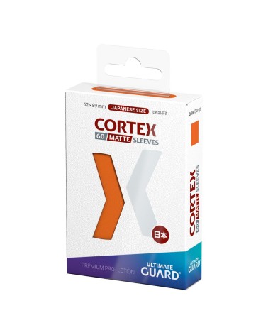 Ultimate Guard Cortex Sleeves Japanese Size Matte Naranja (60)