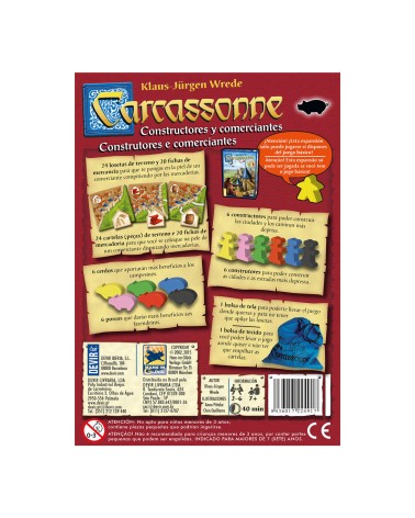 CARCASSONNE CONSTRUCTORES Y COMERCIANTES