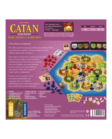 CATAN MERCADERES Y BARBAROS