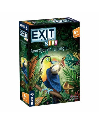 EXIT ACERTIJOS EN LA JUNGLA(INFANTIL)