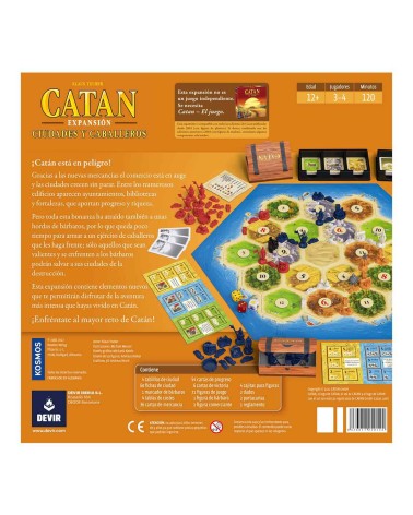 CATAN CIUDADES Y CABALLEROS