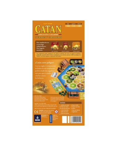 CATAN CIUDADES Y CABALLEROS EXP. 5-6 JUGADORES