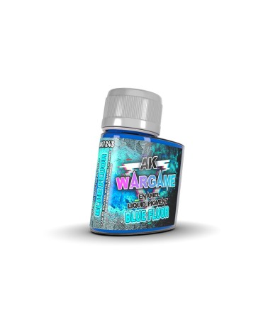 BLUE FLUOR 35ML - LIQUID PIGMENT -  WARGAME SERIES