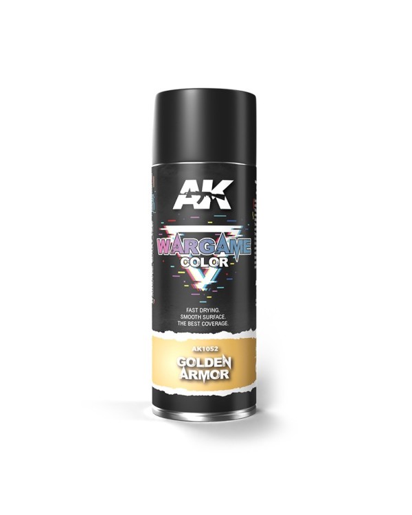 GOLDEN ARMOR SPRAY 400ML - WARGAME SERIES