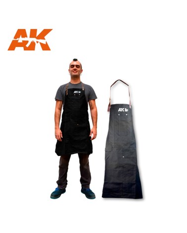 AK WORK APRON - BLACK