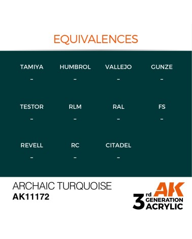 ARCHAIC TURQUOISE (17ML) - STANDARD COLOR