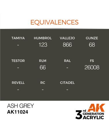 ASH GREY (17ML) - STANDARD COLOR