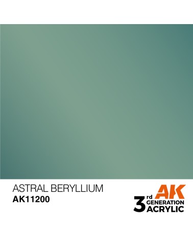 ASTRAL BERYLLIUM (17ML) - METALLIC COLOR