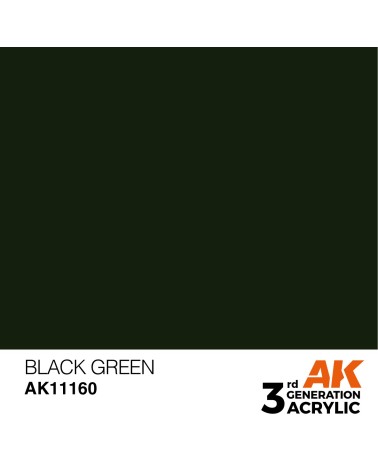 BLACK GREEN (17ML) - STANDARD COLOR