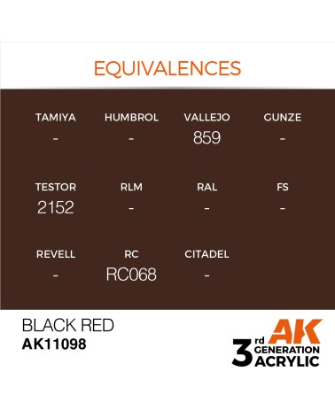 BLACK RED (17ML) - STANDARD COLOR