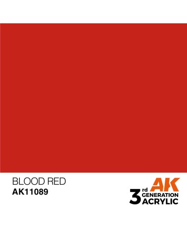 BLOOD RED (17ML) - STANDARD COLOR