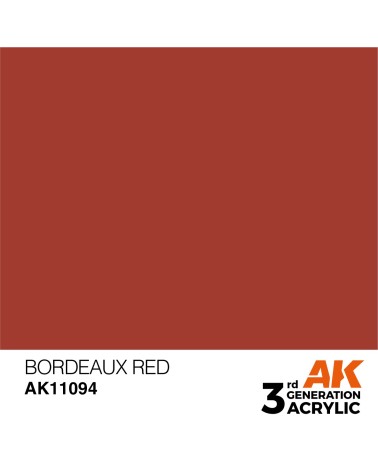 BORDEAUX RED (17ML) - STANDARD COLOR