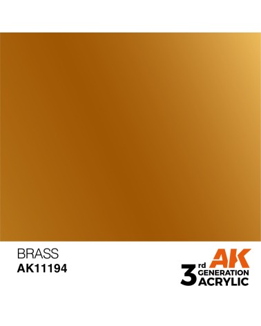 BRASS (17ML) - METALLIC COLOR