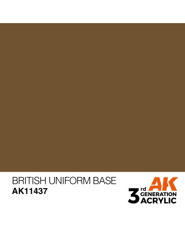 BRITISH UNIFORM BASE (17ML) - FIGURES COLOR