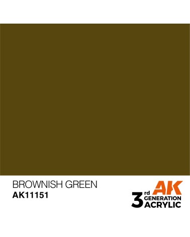 BROWNISH GREEN (17ML) - STANDARD COLOR