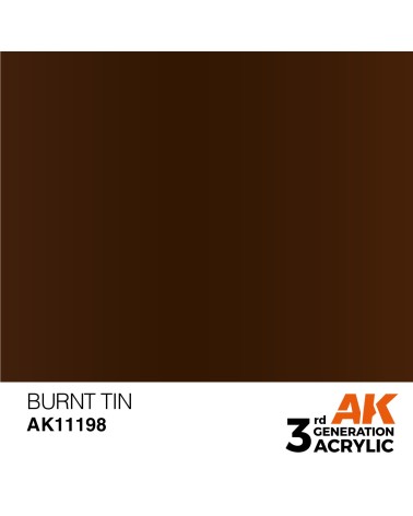 BURNT TIN (17ML) - METALLIC COLOR