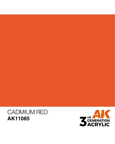 CADMIUM RED (17ML) - STANDARD COLOR