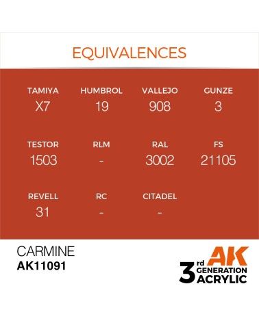 CARMINE (17ML) - STANDARD COLOR