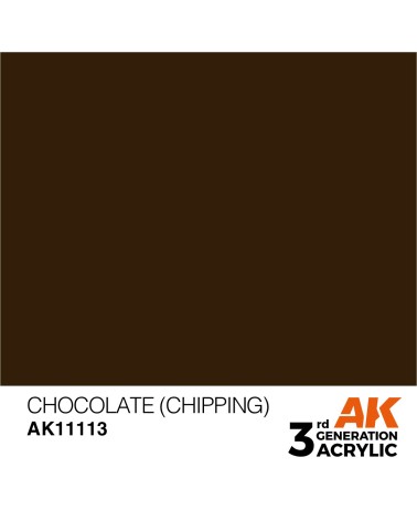 CHOCOLATE (CHIPPING) (17ML) - STANDARD COLOR