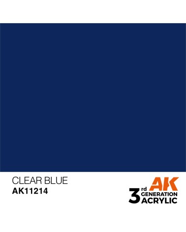 CLEAR BLUE (17ML) - STANDARD COLOR