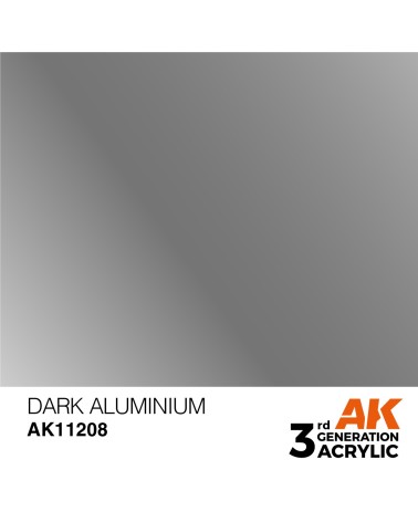 DARK ALUMINIUM (17ML) - METALLIC COLOR