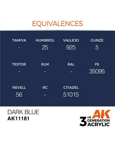 DARK BLUE (17ML) - STANDARD COLOR