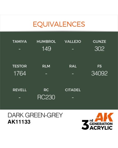 DARK GREEN-GREY (17ML) - STANDARD COLOR