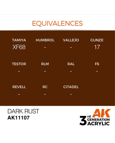 DARK RUST (17ML) - STANDARD COLOR