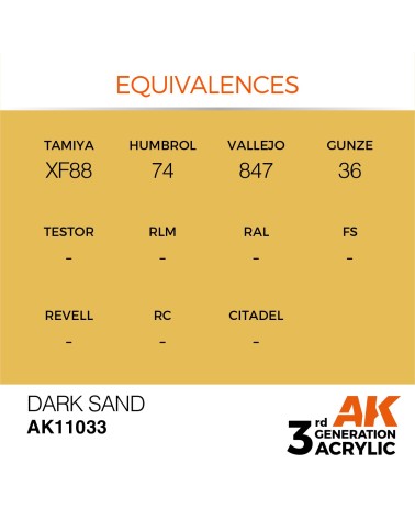 DARK SAND (17ML) - STANDARD COLOR