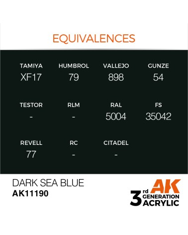 DARK SEA BLUE (17ML) - STANDARD COLOR