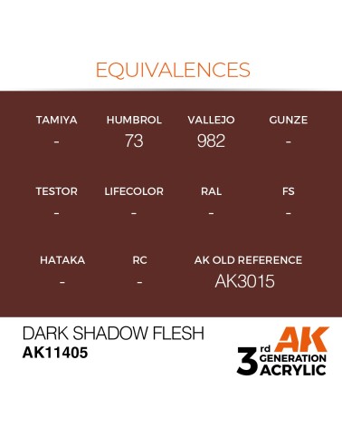 DARK SHADOW FLESH (17ML) - FIGURES COLOR