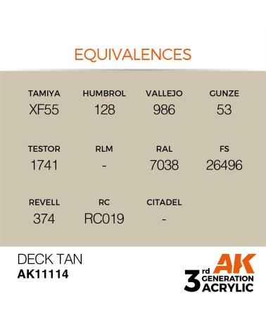 DECK TAN (17ML) - STANDARD COLOR