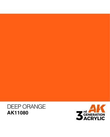 DEEP ORANGE (17ML) - INTENSE COLOR