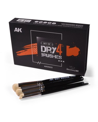 DRY 4 BRUSHES SET