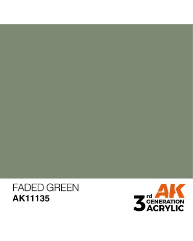 FADED GREEN (17ML) - STANDARD COLOR