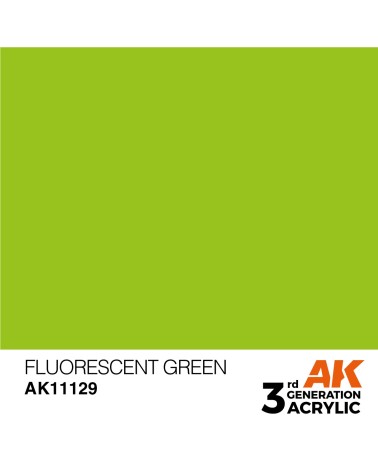 FLUORESCENT GREEN (17ML) - STANDARD COLOR