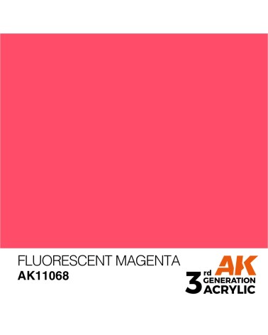 FLUORESCENT MAGENTA (17ML) - STANDARD COLOR