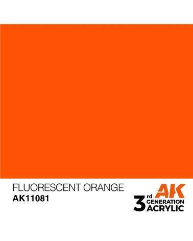 FLUORESCENT ORANGE (17ML) - STANDARD COLOR