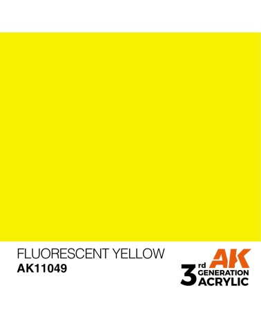 FLUORESCENT YELLOW (17ML) - STANDARD COLOR